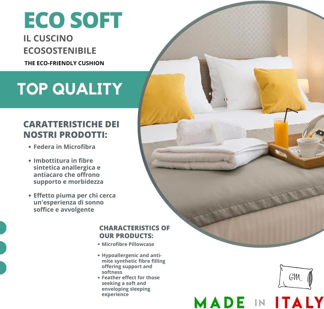 COPPIA GUANCIALI ECO SOFT
