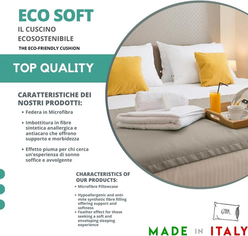 COPPIA GUANCIALI ECO SOFT