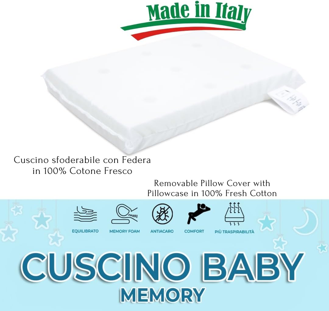 GUANCIALE MEMORY LETTO/CULLA