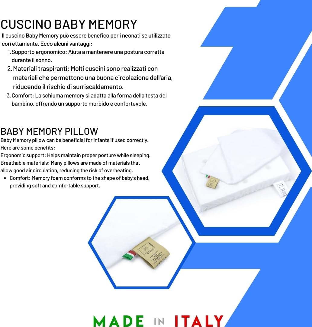 GUANCIALE MEMORY LETTO/CULLA
