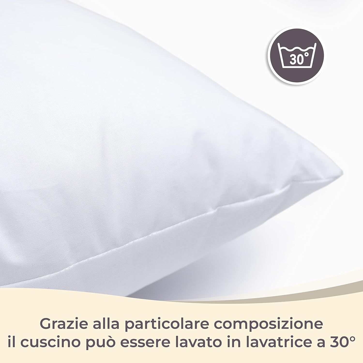 COPPIA GUANCIALI SOFT CLOUD