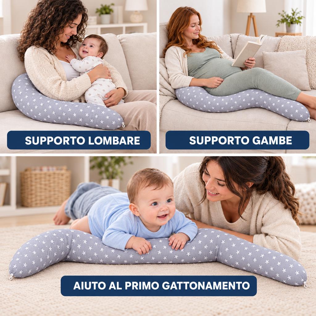 Collage corretto con gancetti e nuova didascalia