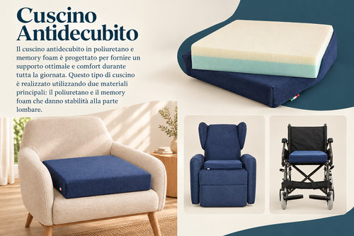Grafica supporto e comfort